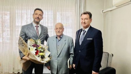 24 Kasım Öğretmenler Günü’nde Emekli Öğretmene Ziyaret Gerçekleştirildi